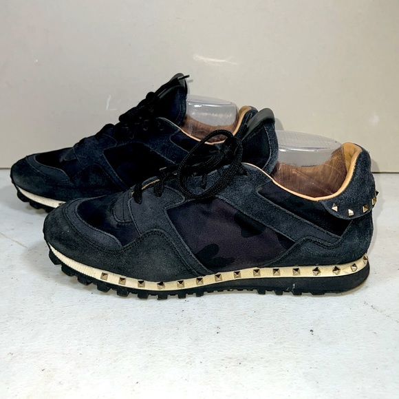 VALENTINO GARAVANI SNEAKERS IN BLACK - Picture 7 of 14